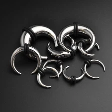 Ear Pincher Septum Stretching Kit | 316L Surgical Steel Stretcher | 1.6mm - 10mm