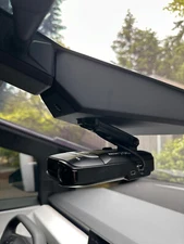 Cybertruck Escort radar detector rear view mirror mount Max 360