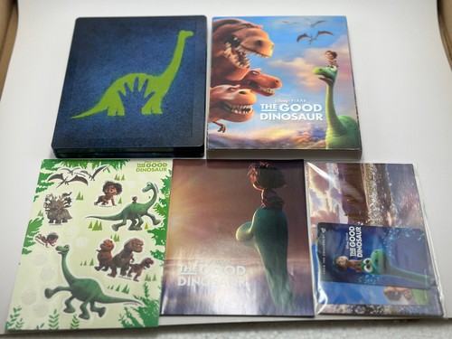 The Good Dinosaur 3D + Blu-ray Steelbook Lenticular KIMCHIDvd Disney Pixar - Picture 3 of 8