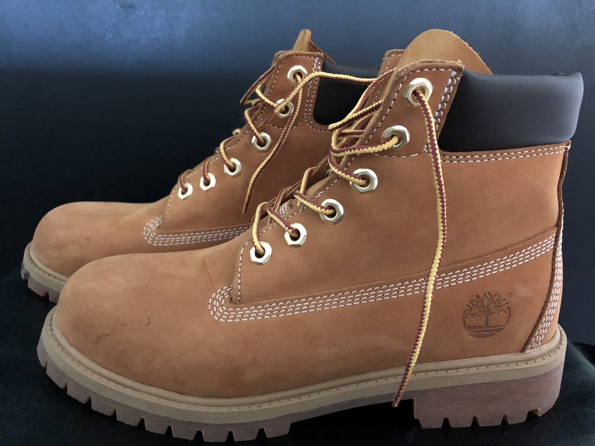 Timberland 6-Inch Premium Boots Wheat Nubuck Waterproof