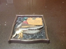 Home Interiors And Gifts 1999 Malard Duck Plastic Wall Hanging