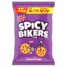 GOLDEN WONDER Spicy Bikers Flavoured Snacks 22g, 50g Bags Multipacks Selection
