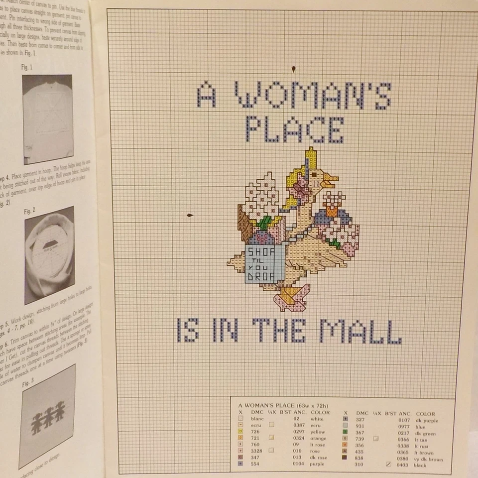 Sassy Sweats Fun 9 Cross Stitch Patterns Crafts By Leisure Arts - Image 3 of 4