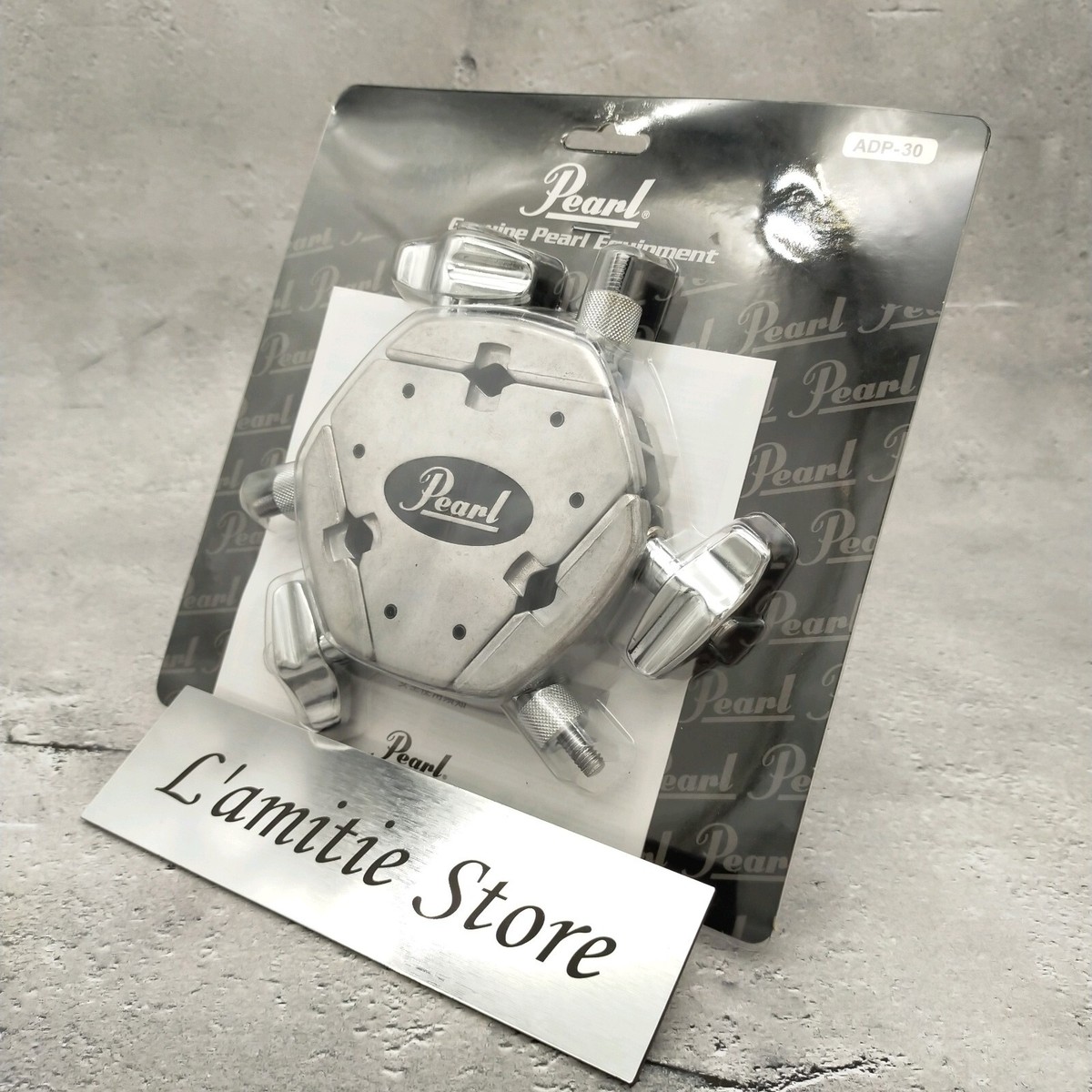 Pearl ADP-30 Three Way Adapter Multi Clamp Tom Stand Drums Parts