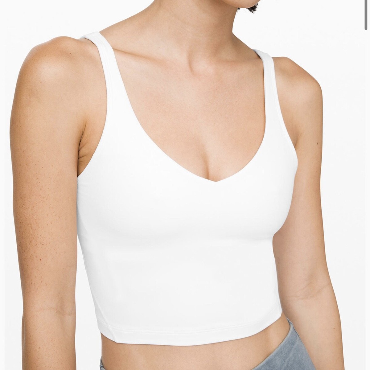 NWT Lululemon Align Tank~size：4,6~ White