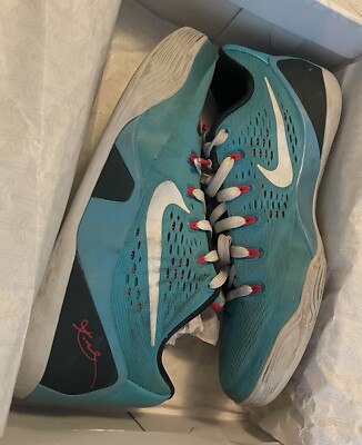 Nike Kobe9 ドジャース Nike Kobe 9 GS Low Dusty Cactus Teal Black Red Size 7y 7 Sneakers