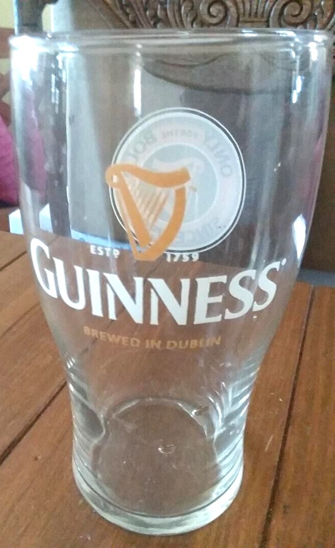 Guinness pint Beer Glass, Only for the Bold, 16 oz. | eBay