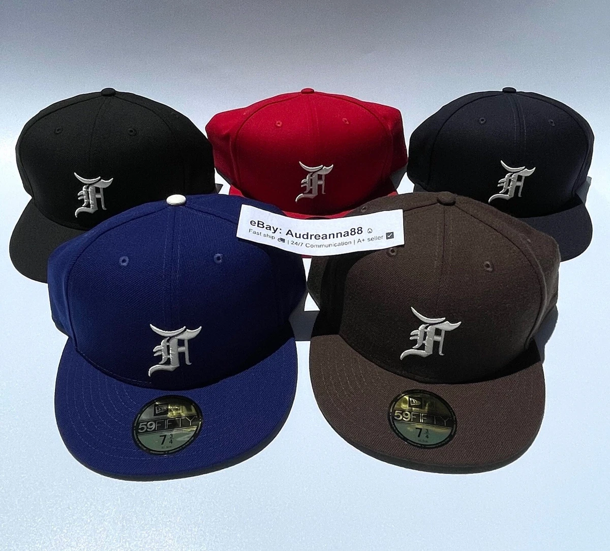 Selectiekader koppeling Mark ⚡ New Era Fear Of God Fitted Hat VARIOUS SIZE &amp; COLOR New Fast Ship 🚚✓  | eBay