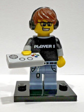 LEGO Video Game Guy Minifigure Series 12 71007 Col182 2014 Gamer Player 1