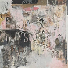 Sarah Grilo Art Poster or Rolled Canvas Print "NOBODY EVER..."