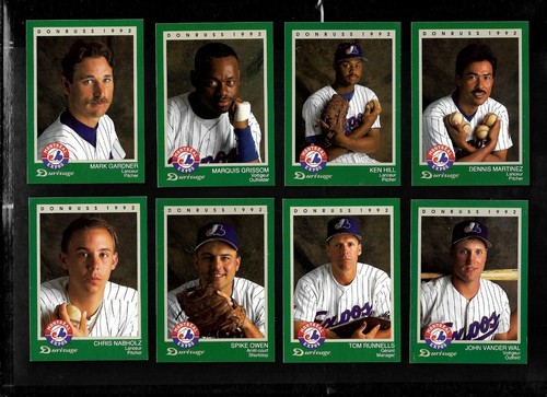 1992 DURIVAGE 2003 DONRUSS MONTREAL EXPOS STADIUM GIVEAWAY 2004 JERSEY SEE LIST - Picture 79 of 101