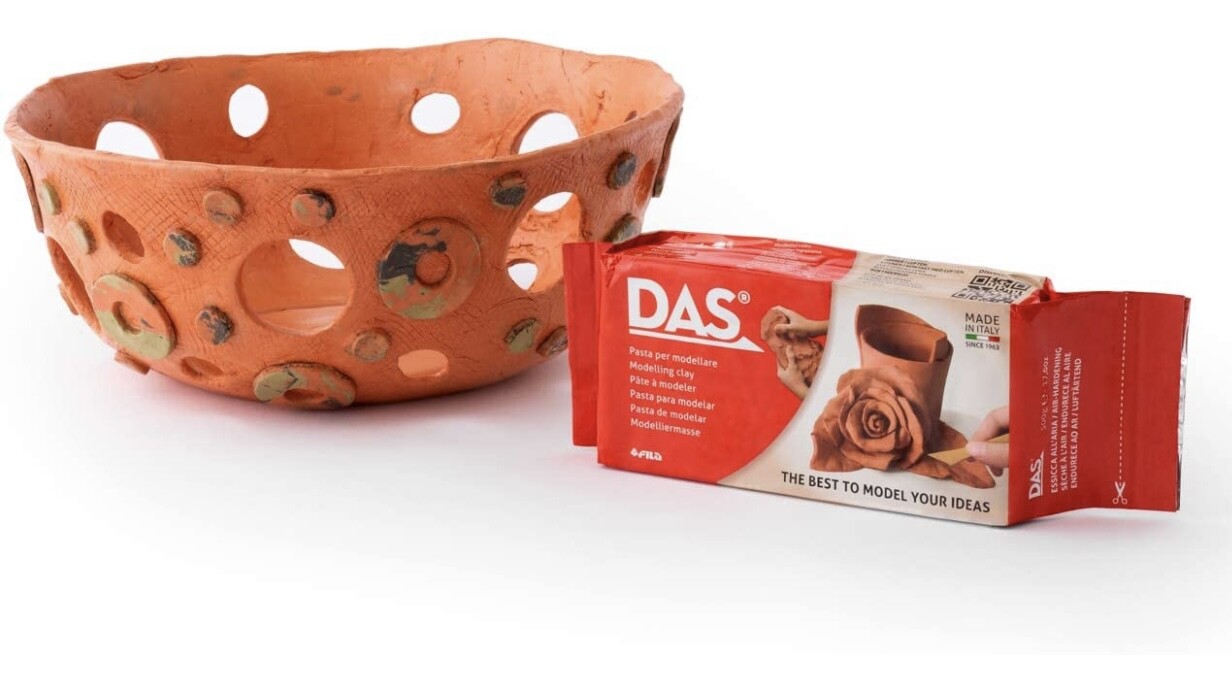 GSW2335 - Pâte à modeler DAS Terracota 500g. - Green Stuff World - Autres - Image 3