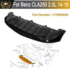 Fit For CLA250 2014-2019 1178850036 Front Bumper Splash Shield Guard Under Cover