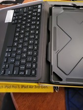 Zagg Rugged Messenger Bluetooth Keyboard And Detachable Case For iPad -Open Box-