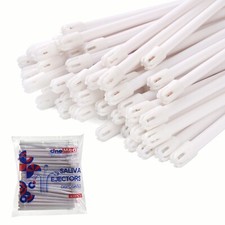 1000 10 Bags OneMed Disposable Dental Saliva Ejectors Evacuation Suction Tips