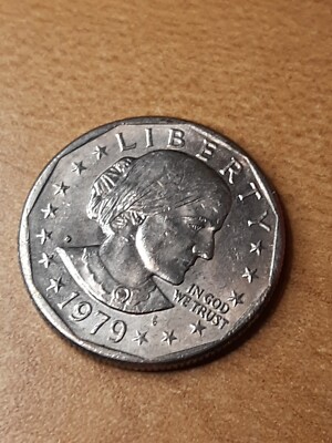 Susan B. Anthony Clad Coin 1979 D Denver Mint 1D Nice Not Silver
