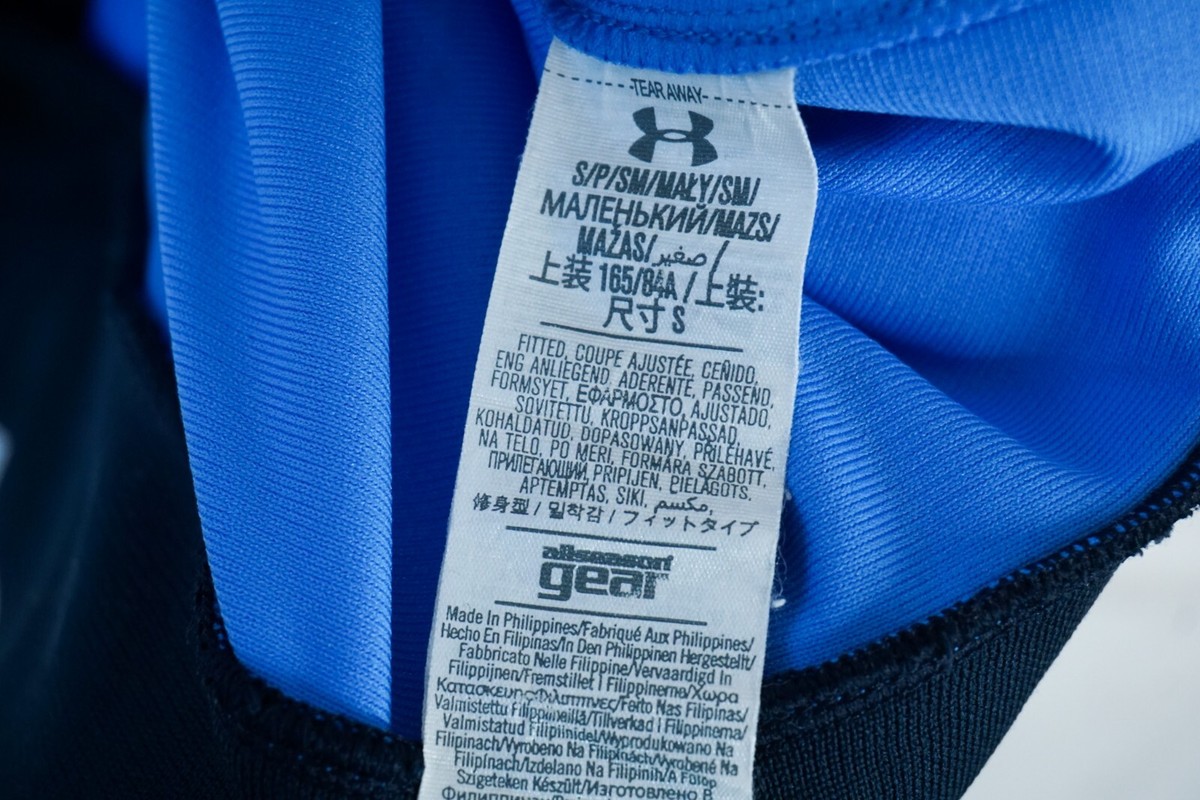 Under Armour Tottenham Hotspur Blue Full Zip Track Jacket Men's Under Armour Tottenham Hotspur Blue Full Zip Track Jacket Men's