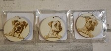 Laser Engraved Boxer Christmas ornament 3 different designs 
