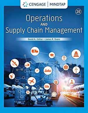 Operations and Supply Chain - Hardcover, by Collier David A.; - Good x