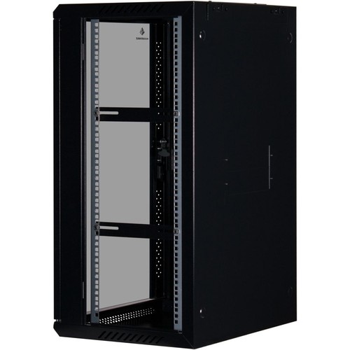 Rockstable 19 pouces 18U 600 x 440 x 900 mm armoire à serveurs armoire réseau armoire murale - Photo 3/5
