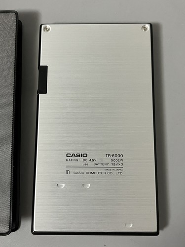 Vtg Casio TR 6000 Spanish/English translator calculator - Minty In Box- Works - 第 5/12 張圖片