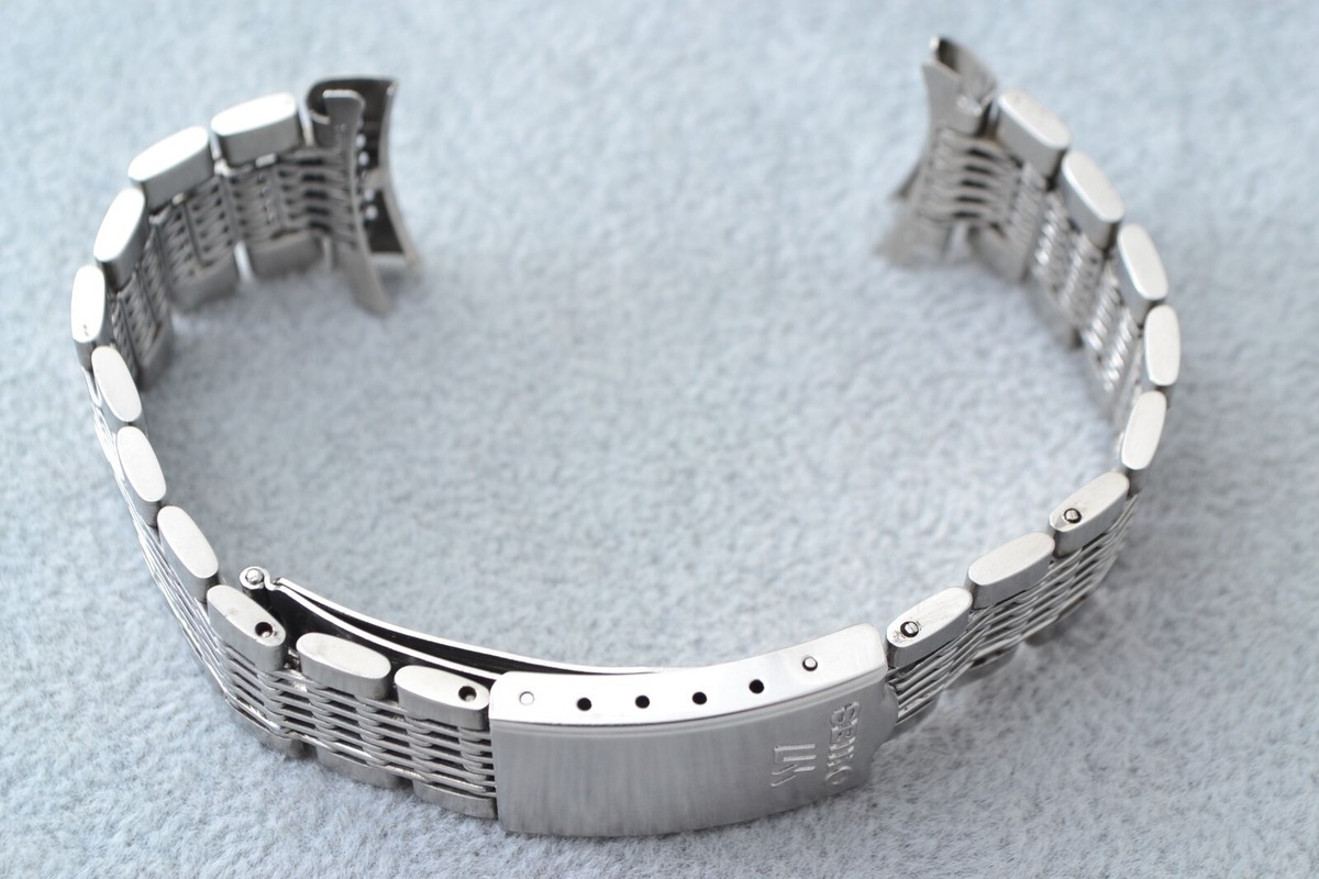 Seiko Load matic LM Genuine Stainless Steel Metal Bracelet