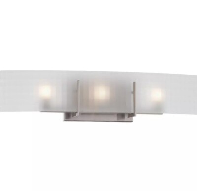 Nuvo Lighting 60/5187 Yogi 3 Light 24''W Bathroom Vanity Light - Nickel