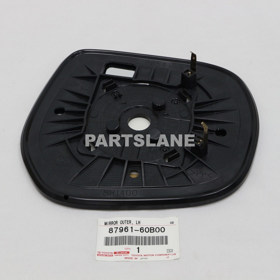 Полотно зеркала Toyota Land Cruiser (J200) 07-21 / Land Cruiser Prado (J150) 09-20 (Слева)