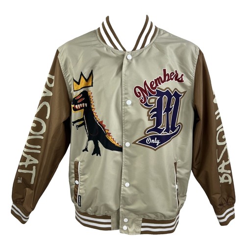 Limited Edition Members Only Fools Gold Leather Jacket Collab | eBay