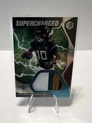 2020 Panini Elements Supercharged Laviska Shenault Jr #SC-18 4 Color Patch /47