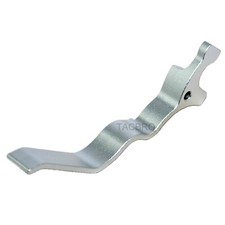 Ruger 1022 10/22 Magazine Release Extended Lever - Silver Anodized Aluminum