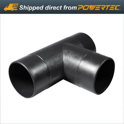 POWERTEC 70180 2-1/2-Inch T-Fitting