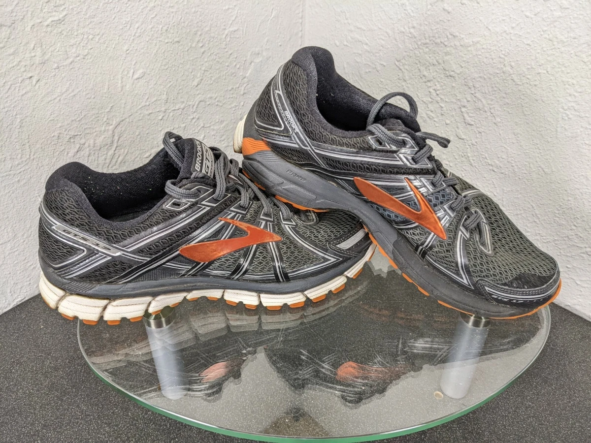 Brooks Adrenaline GTS 17 Uomo 9 Nero Argento Grigio Arancione