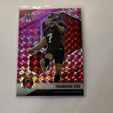 YOUNGHOE KOO 2021 Panini Mosaic PINK Camo Prizm #18 Falcons B-8