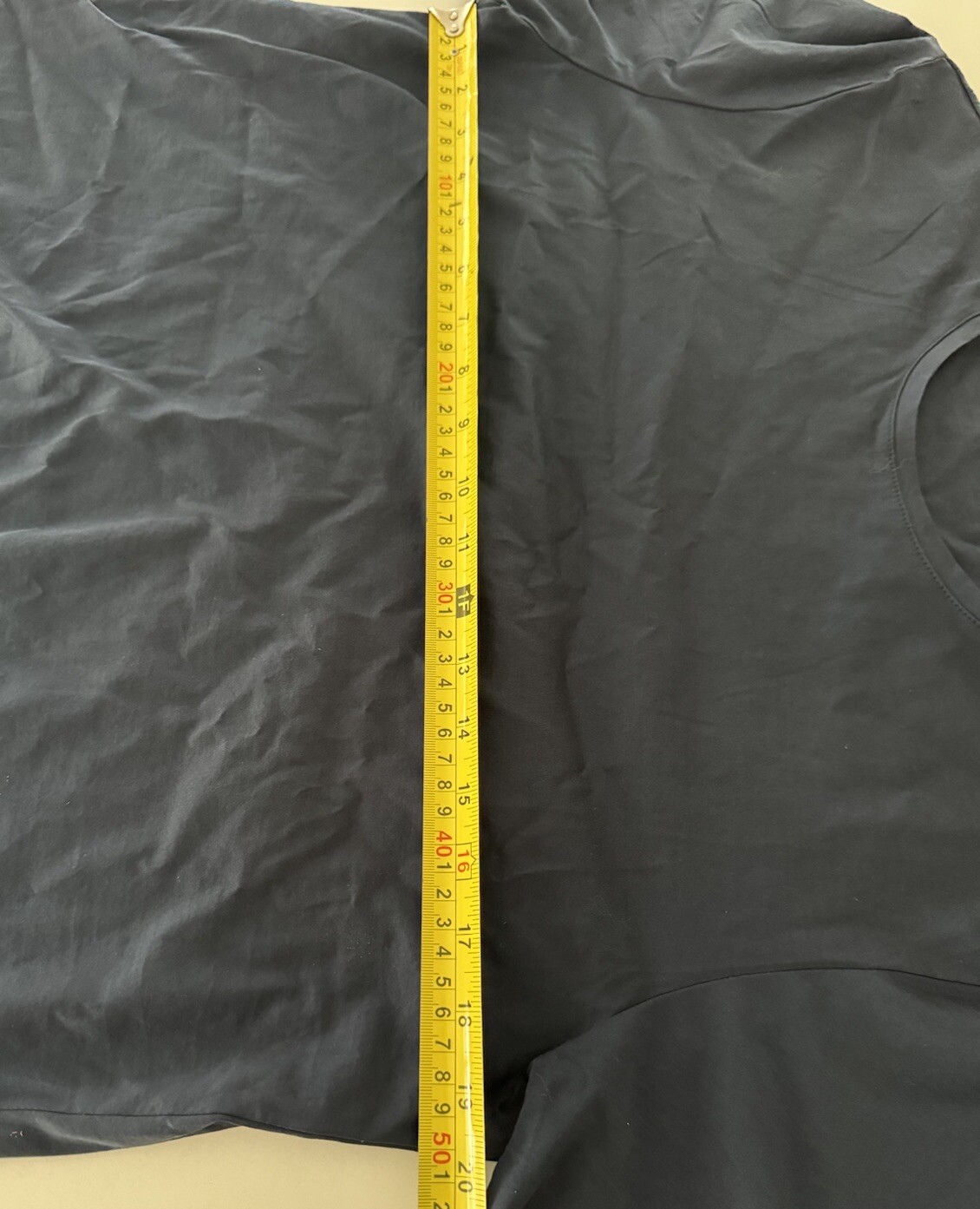 calvin klein men's t-shirt navy blue T-shirt logo quick dry casual 100% cotton L thumbnail 8