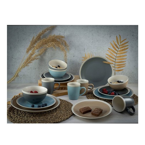 Creatable 23439 NORDIC LIVING cool Geschirrset Kombiservice 16 tlg Steinzeug - Bild 3 von 3