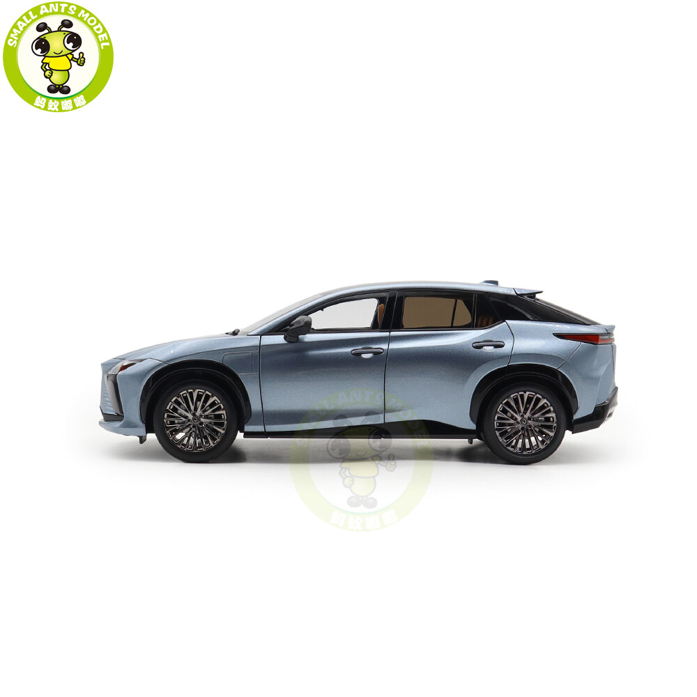 1/18 Toyota Lexus RZ 450e Blue Diecast Model Cars Toys Gifts For
