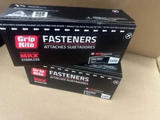 12# 10d 3" Grip Rite Max 316 Stainless Steel Nails Ring Shank Siding Split Proof