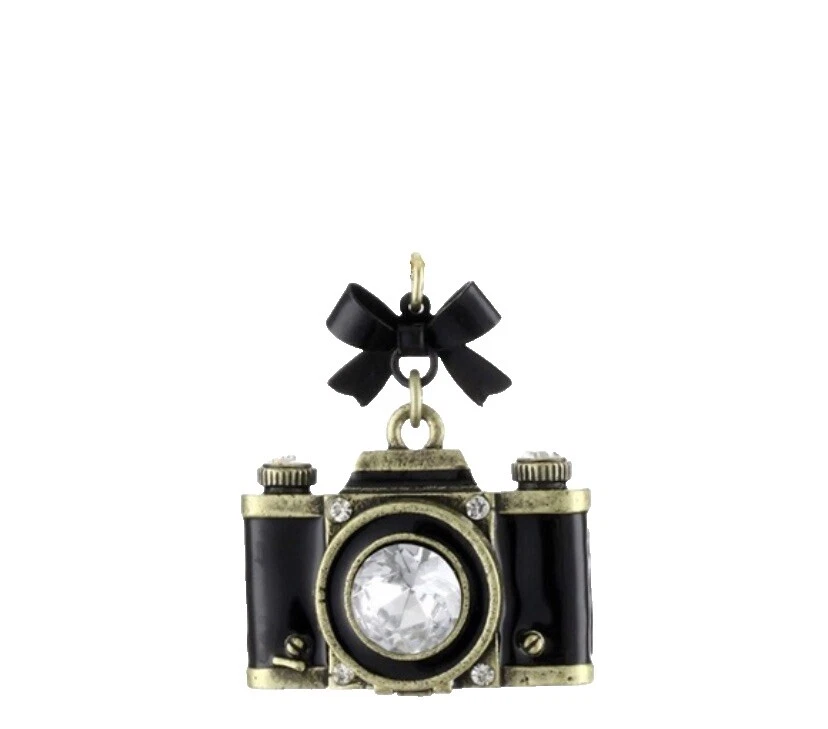 Babero Negro bañado en oro Amarillo Collares y colgantes De moda