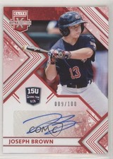 2018 Elite Extra Edition 15U National Team Signatures Red Joseph Brown Auto fm0