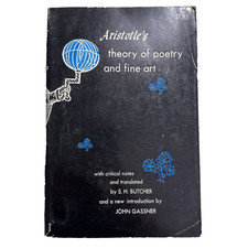 Aristotle’s Theory Of Poetry And Fine Art. 4th Edition. 1951 1st American Ed