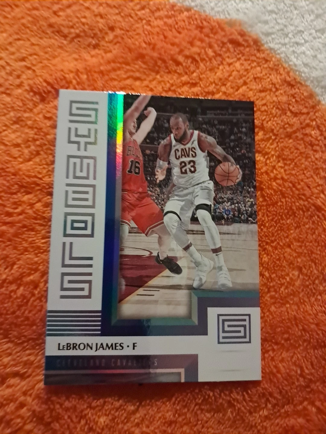 Lebron James trading card