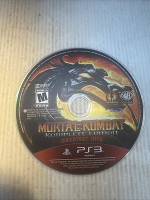 Mortal Kombat -- Komplete Edition (Sony PlayStation 3, 2012)