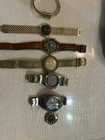 Lot Of  7 YSL Seiko Casio Movado Bonbon    For Parts Or Repair