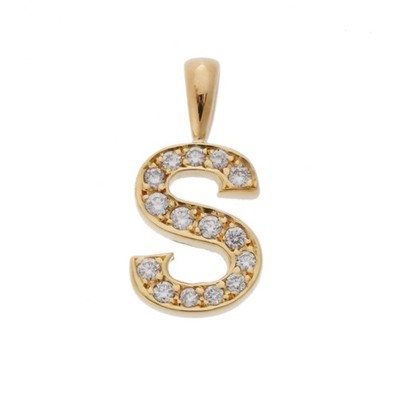 EYEFUNNY S motif diamond pendant  800000144702000