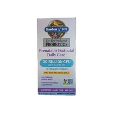 Garden of Life Dr Formulated Prenatal Postnatal Daily Care 30 Capsules Exp 1/26