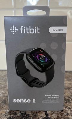 Google Fitbit Sense 2 Health & Fitness Smartwatch Graphit - UVP 219£ - UK-Modell