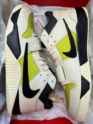 Size 8- Jordan Jumpman Jack TR Travis Scott Bright Cactus SHIPS NOW BRAND NEW!