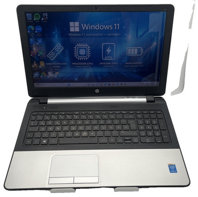 HP 350 G1 Akku NEU | WIN 11 | i5-4210U | GPU AMD HD 8600M | 250GB SSD | 8GB RAM
