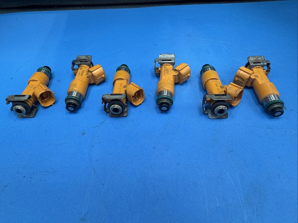 Оригинальная топливная форсунка в сборе Denso для Infiniti G37 3,7 л 2008-2013 годов выпуска 0950-821-15 - Изображение 3 из 4